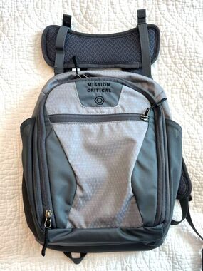 Mission Critical S02 Daypack Tactical Dad Gear Backpack Diaper Bag Gray Gift New